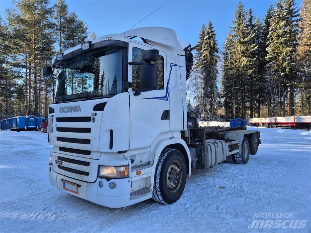 Scania R420 شاحنات الرافعات