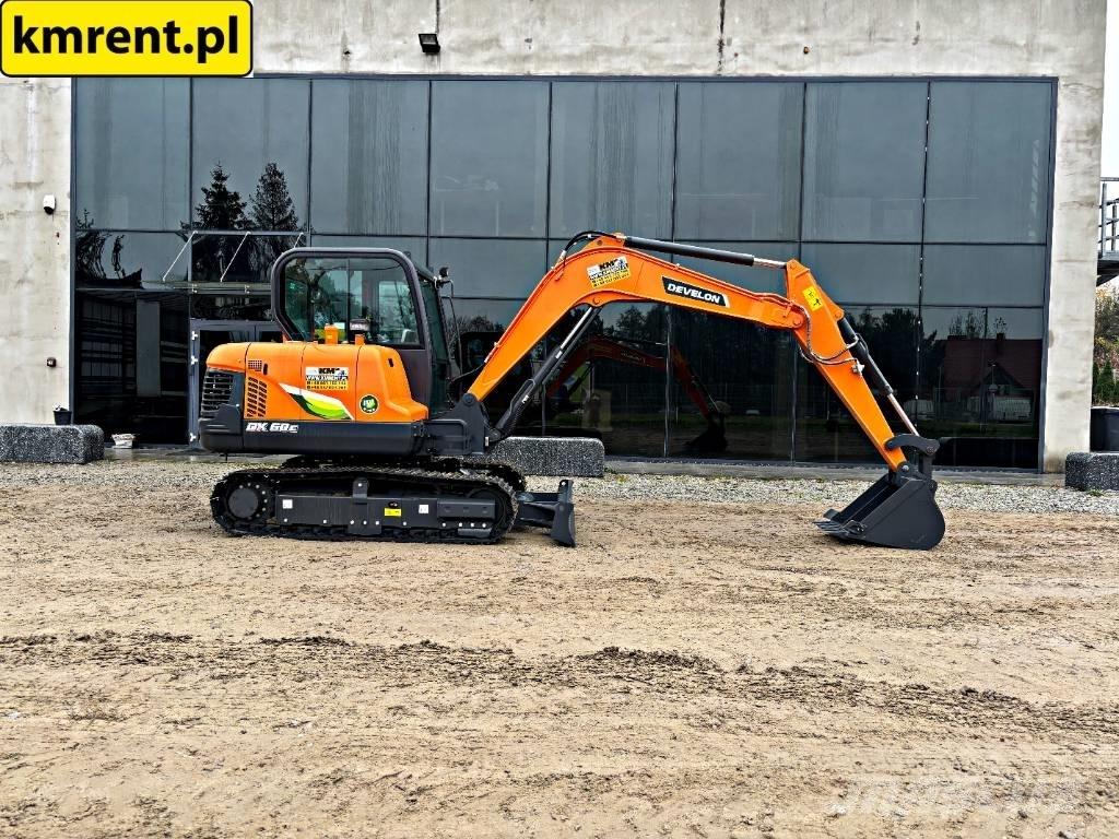 Develon DX 60 E-10 N حفارات صغيرة أقل من 7 طن (حفارات صغيرة)