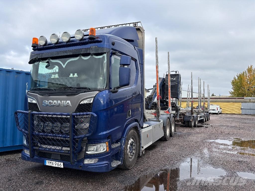 Scania R650B6X4NB شاحنات أشجار