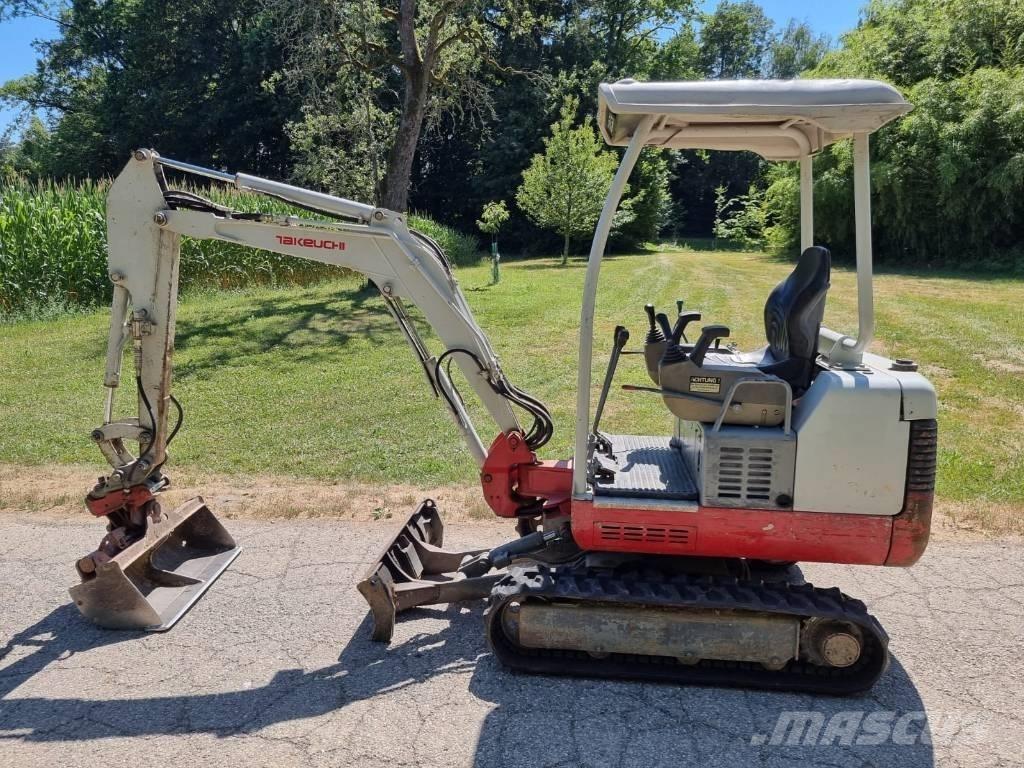 Takeuchi TB 016 حفارات صغيرة أقل من 7 طن (حفارات صغيرة)
