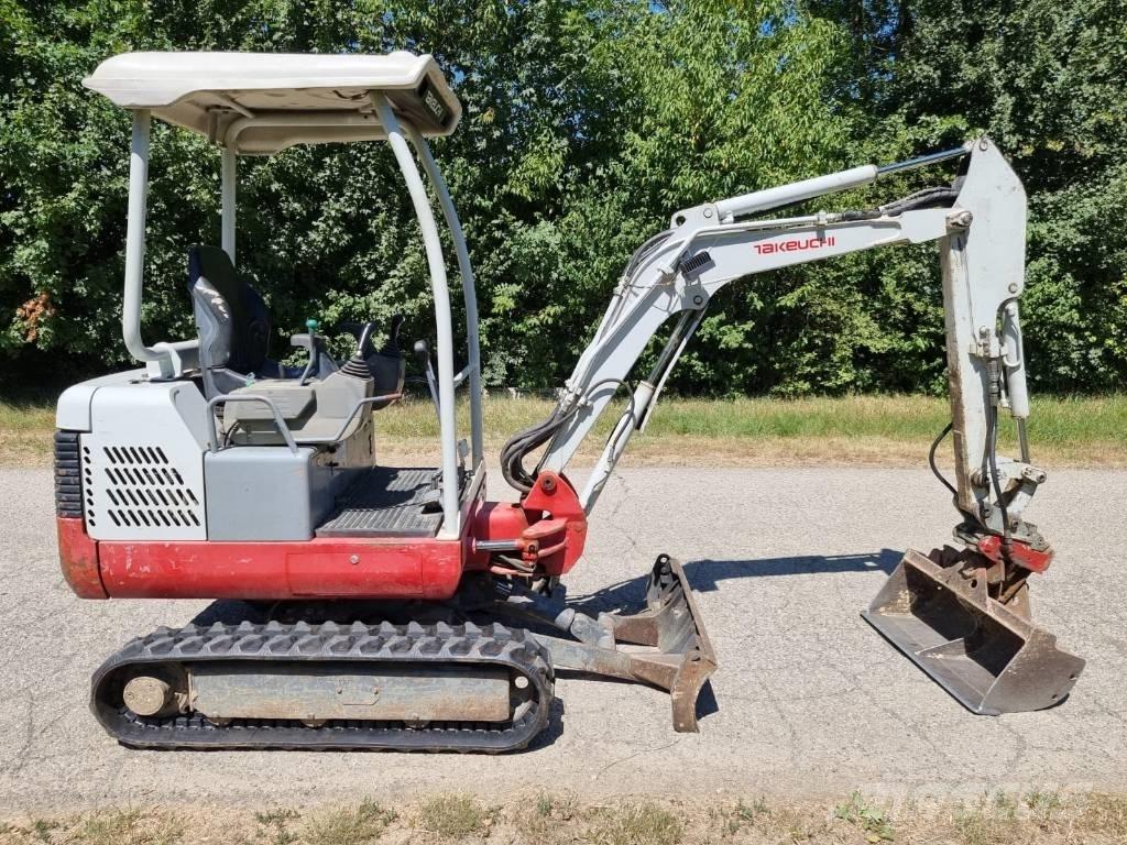 Takeuchi TB 016 حفارات صغيرة أقل من 7 طن (حفارات صغيرة)