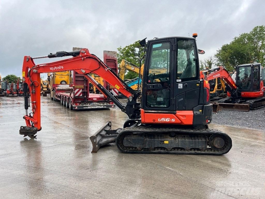 Kubota U 56-5 حفارات صغيرة أقل من 7 طن (حفارات صغيرة)