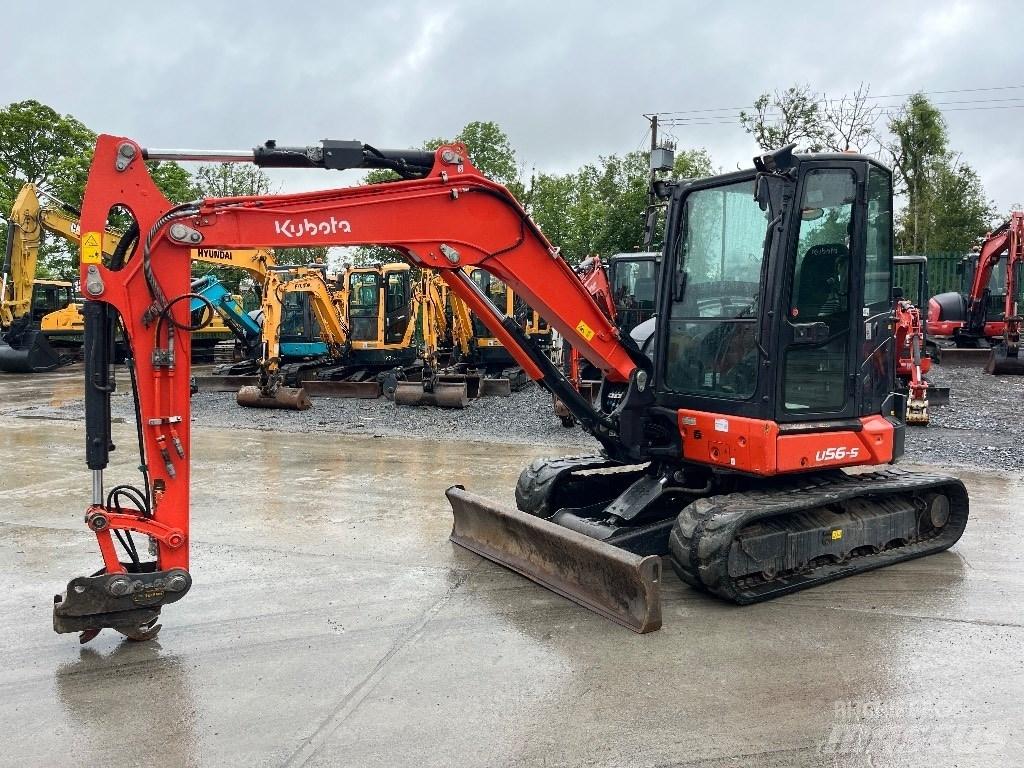 Kubota U 56-5 حفارات صغيرة أقل من 7 طن (حفارات صغيرة)