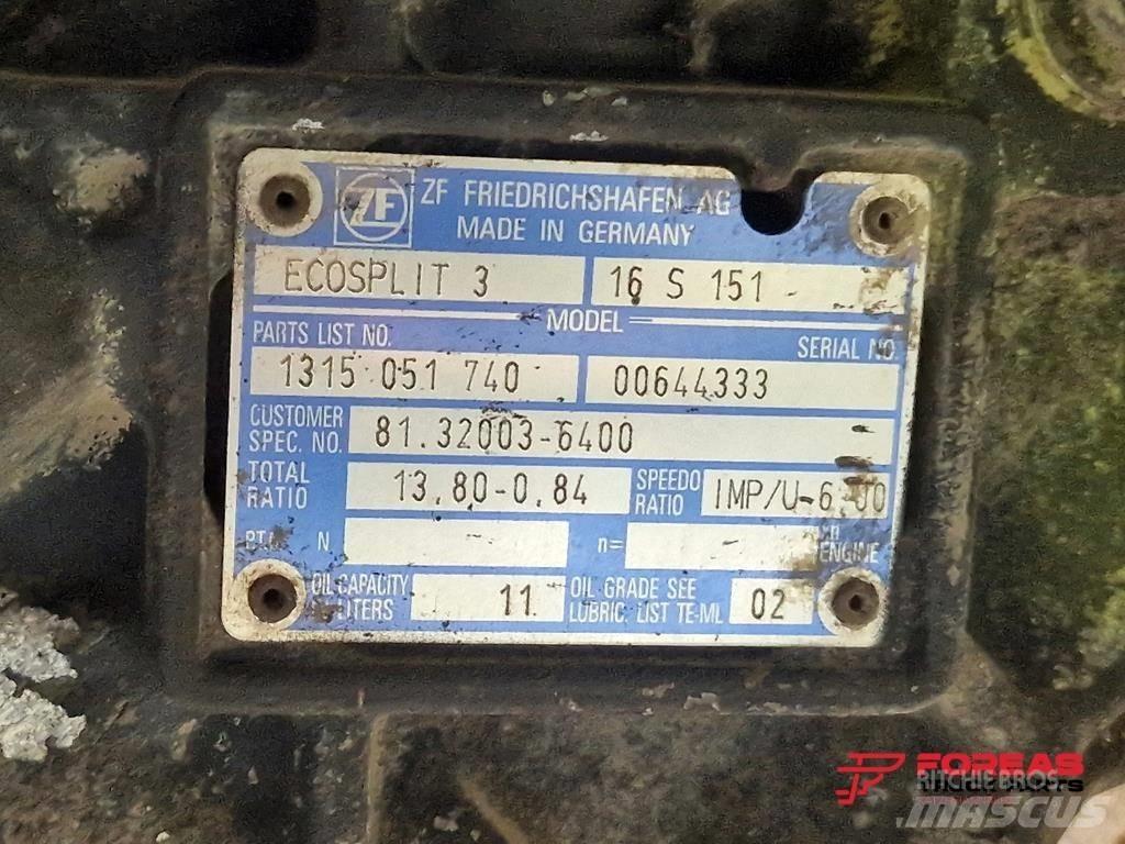 ZF ECOSPLIT 16S - 151 علب تروس