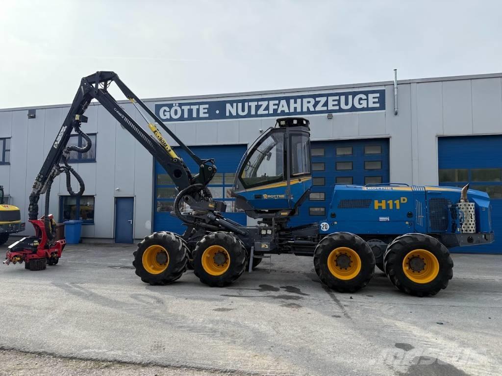 Rottne H11D حصادات