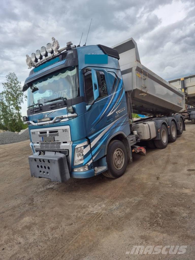 Volvo FH 540 شاحنات قلابة