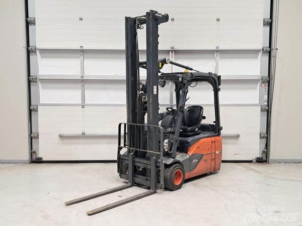 Linde E18-02 شاحنات ذات رافعات شوكية تعمل بالكهرباء