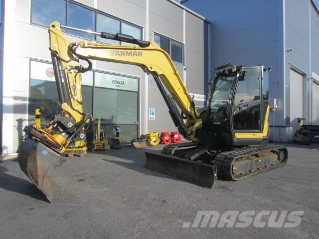 Yanmar Vio 80 حفارات وسط 7 طن - 12 طن