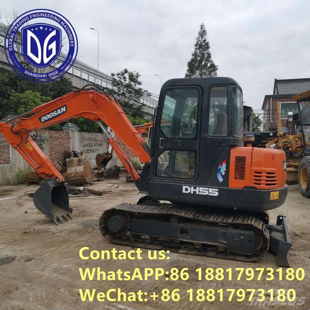 Doosan DH55 حفارات صغيرة أقل من 7 طن (حفارات صغيرة)