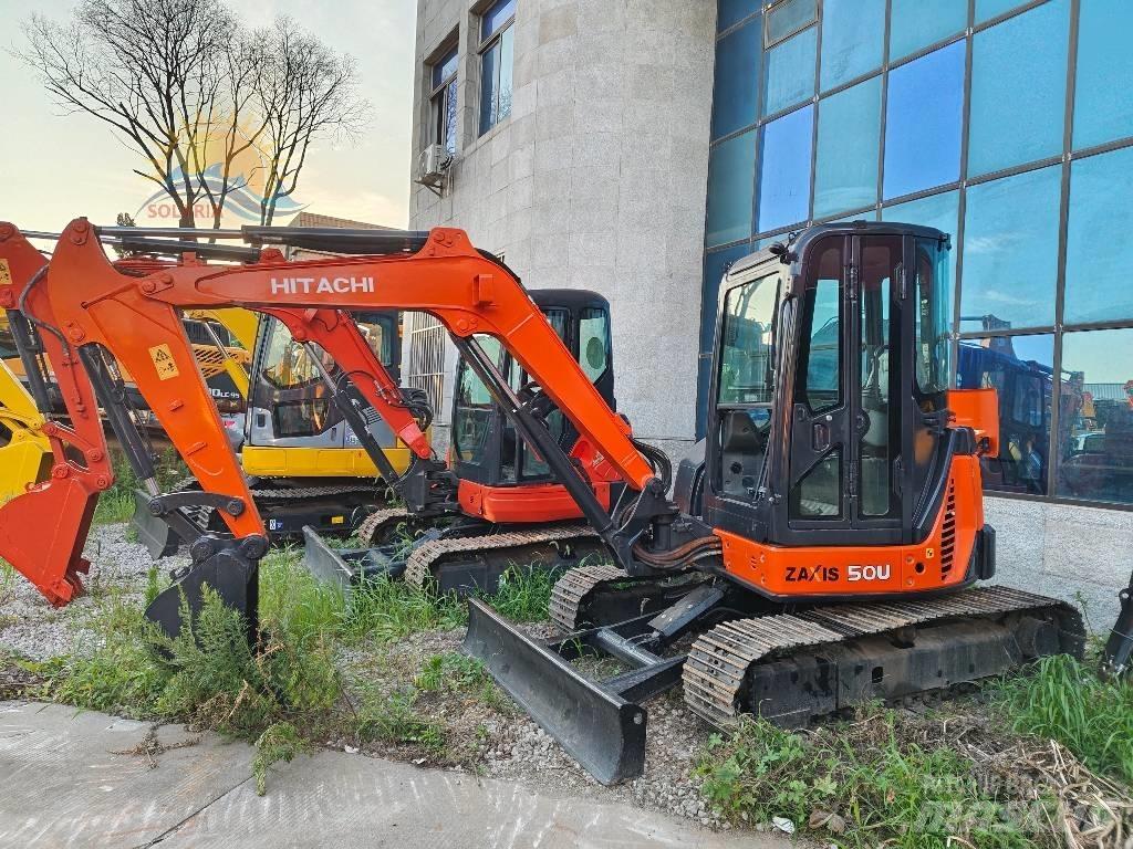 Hitachi ZX 50 U-3 حفارات صغيرة أقل من 7 طن (حفارات صغيرة)
