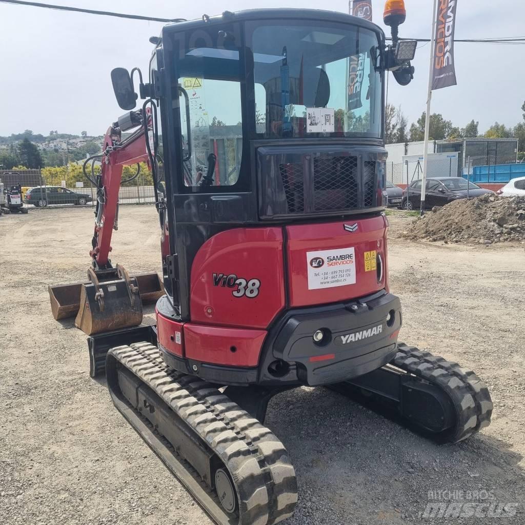 Yanmar VIO 38-6 حفارات صغيرة أقل من 7 طن (حفارات صغيرة)