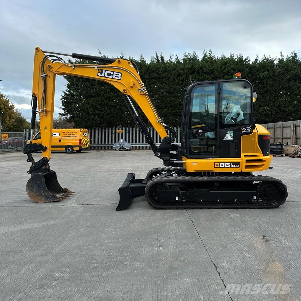 JCB 86C-2 حفارات صغيرة أقل من 7 طن (حفارات صغيرة)