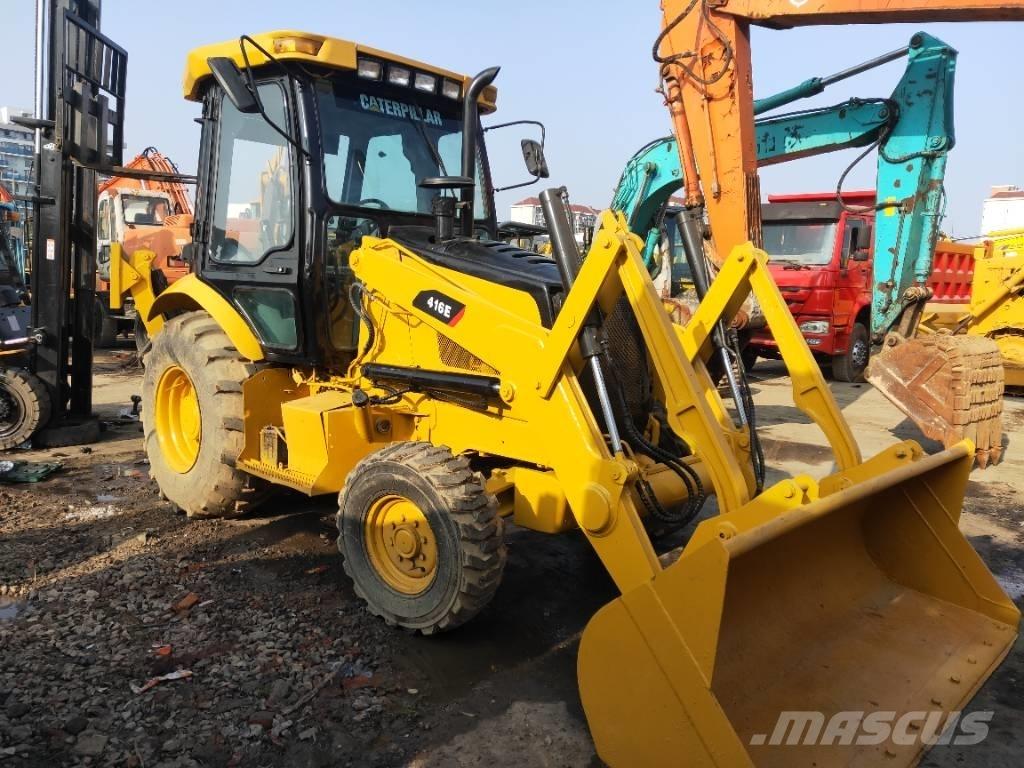 CAT 416E لوادر ذات جرافات عكسية