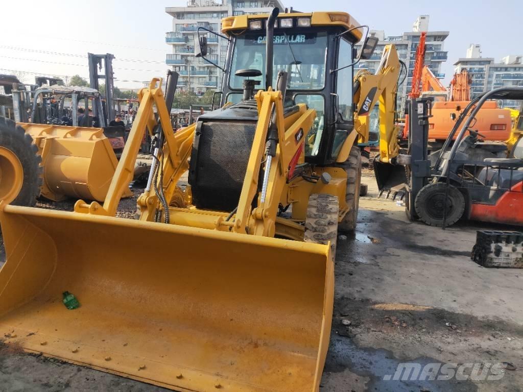 CAT 416E لوادر ذات جرافات عكسية