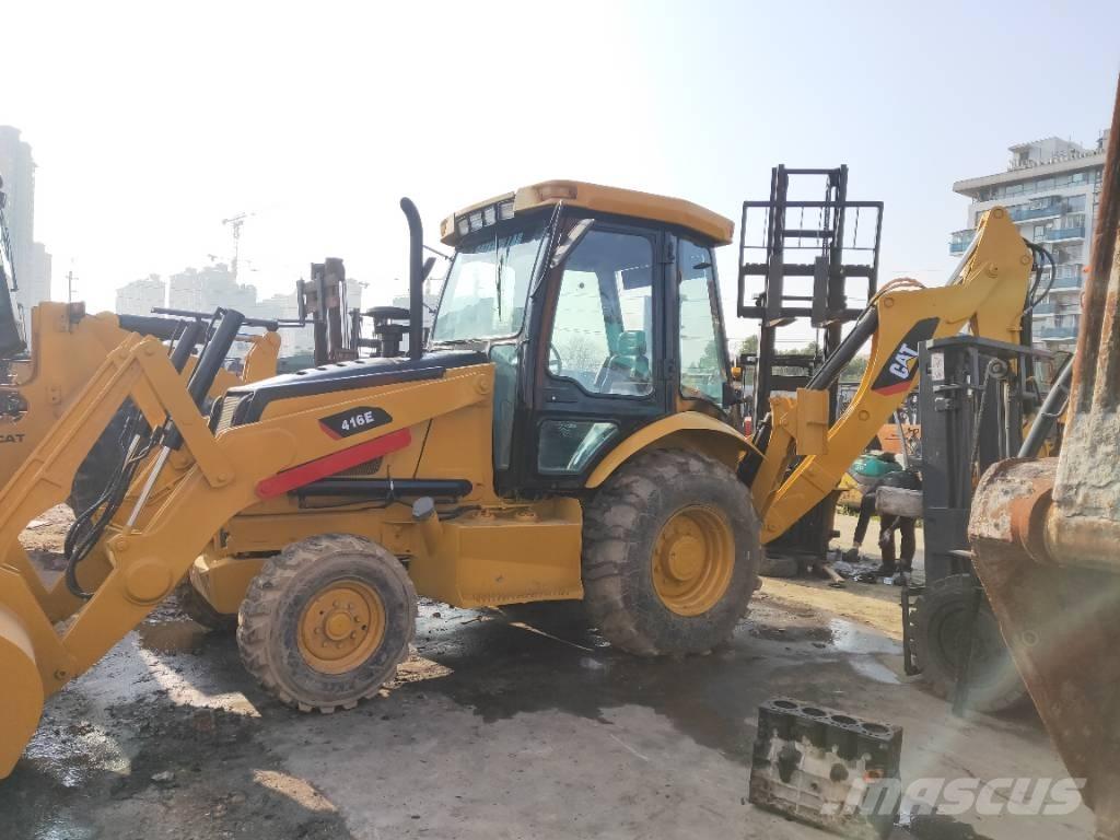 CAT 416E لوادر ذات جرافات عكسية