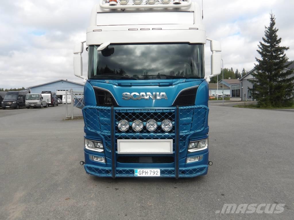 Scania R580 6x2 شاحنات الرافعات الخطافية