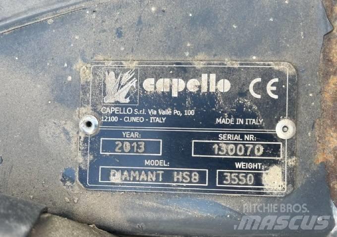 Capello diamand HS8 رؤوس الحصادات الدراسات