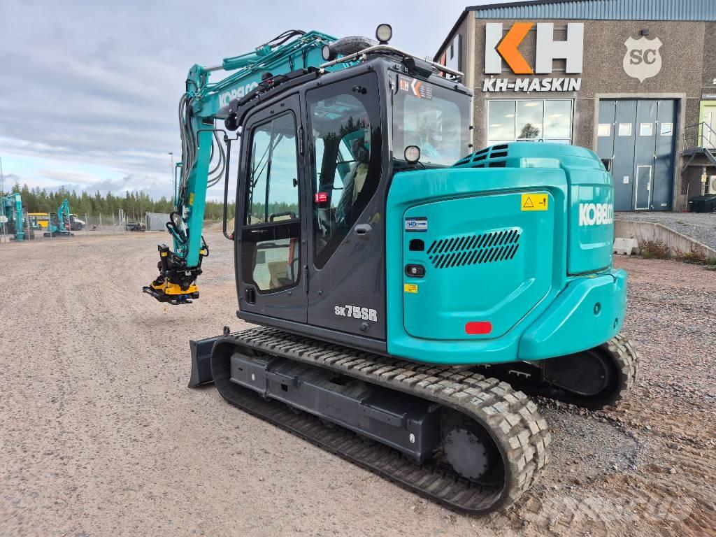 Kobelco SK75SR-7 حفارات وسط 7 طن - 12 طن