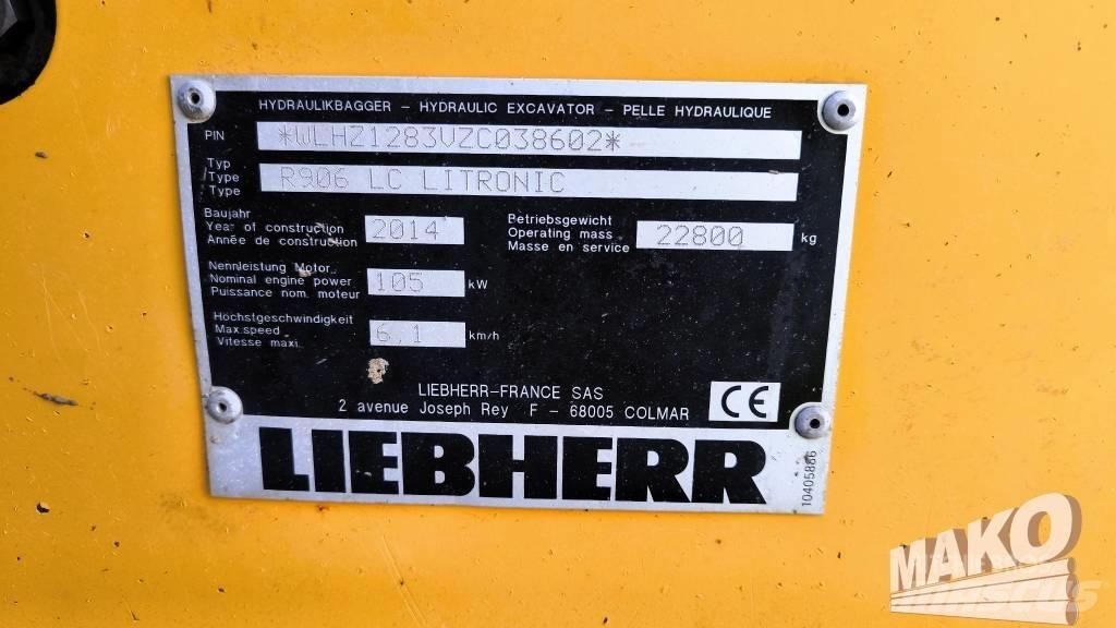 Liebherr R 906 LC حفارات زحافة