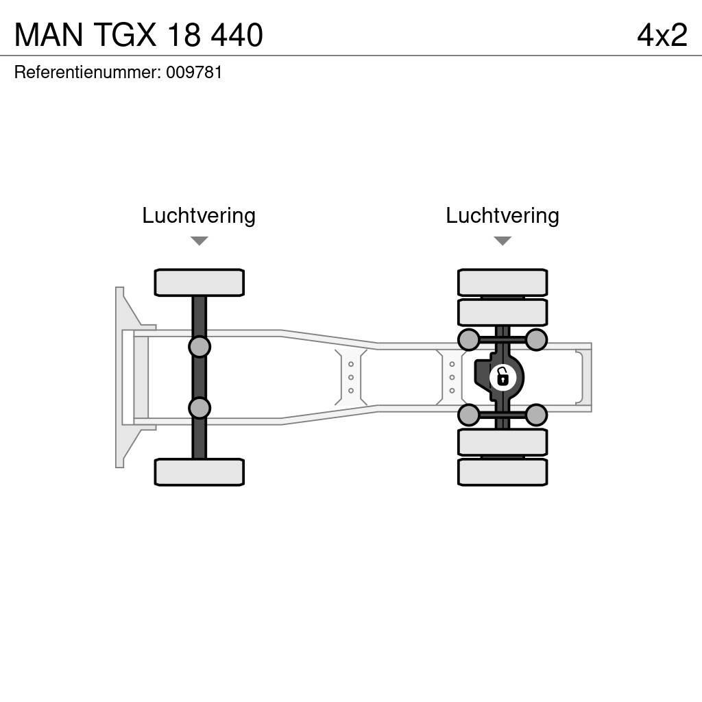 MAN TGX 18 440 وحدات الجر