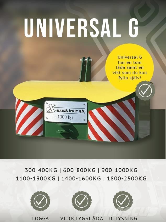  Frontx Universal G الأوزان الأمامية