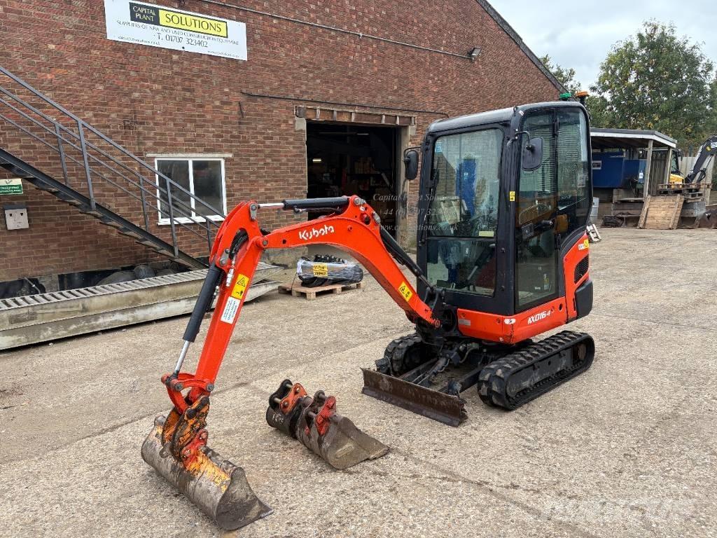 Kubota KX 016-4 حفارات صغيرة أقل من 7 طن (حفارات صغيرة)