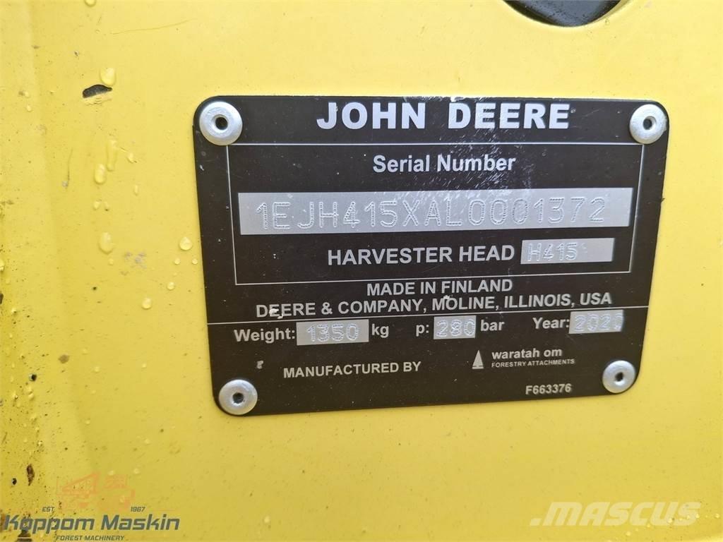 John Deere H415hd رؤوس حصادات