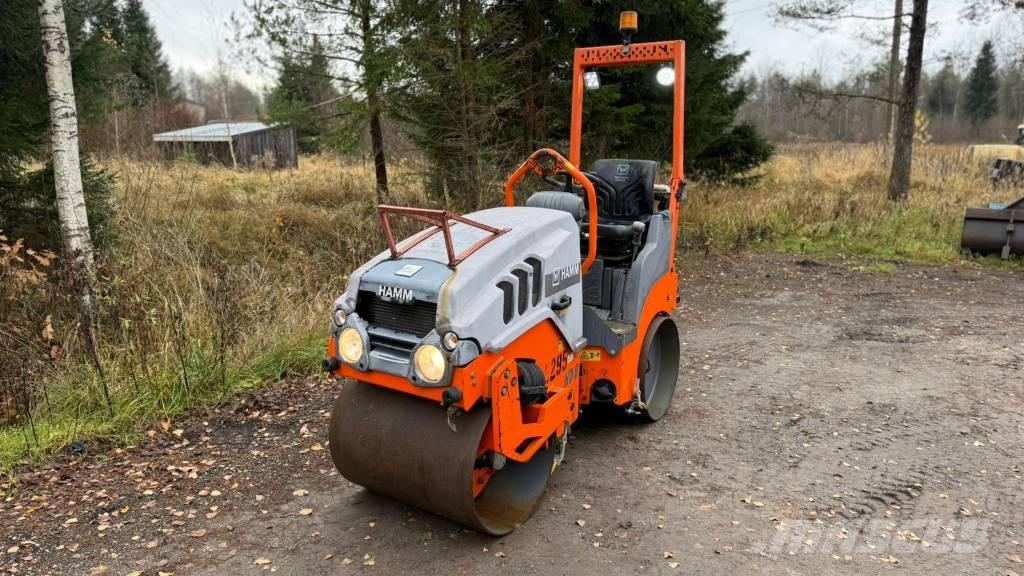 Hamm HD 8 VV مداحل ثنائية الاسطوانة