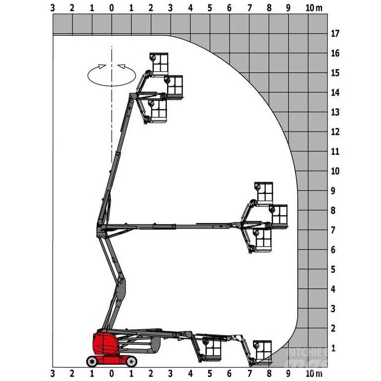 Manitou 170 AETJL رافعات سلة مفصلية