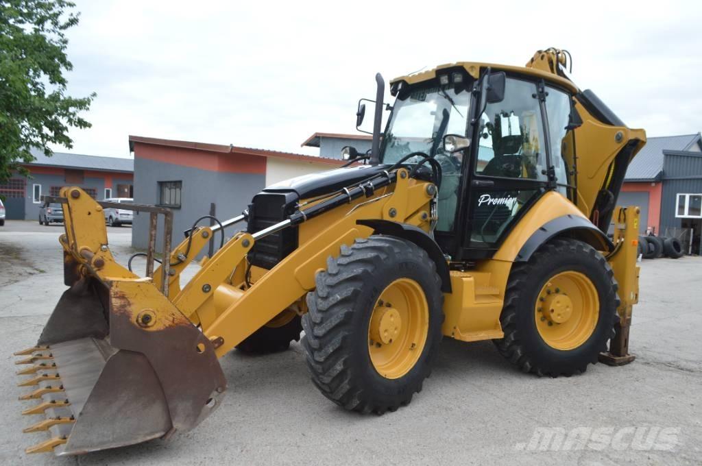 CAT 434 F لوادر ذات جرافات عكسية