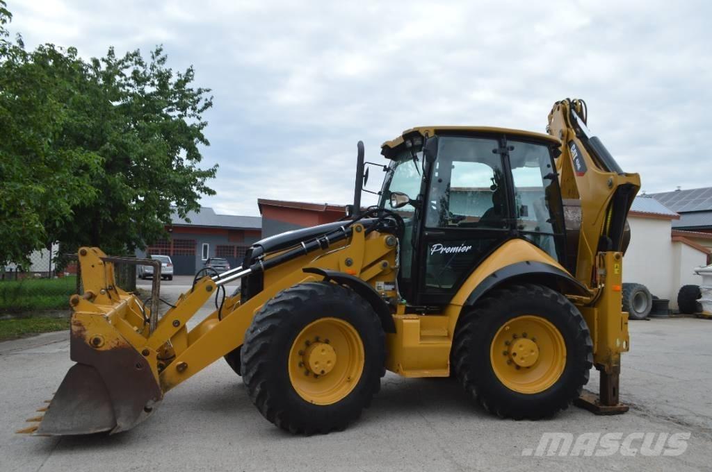 CAT 434 F لوادر ذات جرافات عكسية