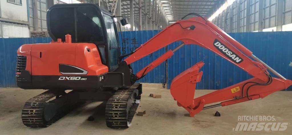 Doosan 60-9c حفارات زحافة