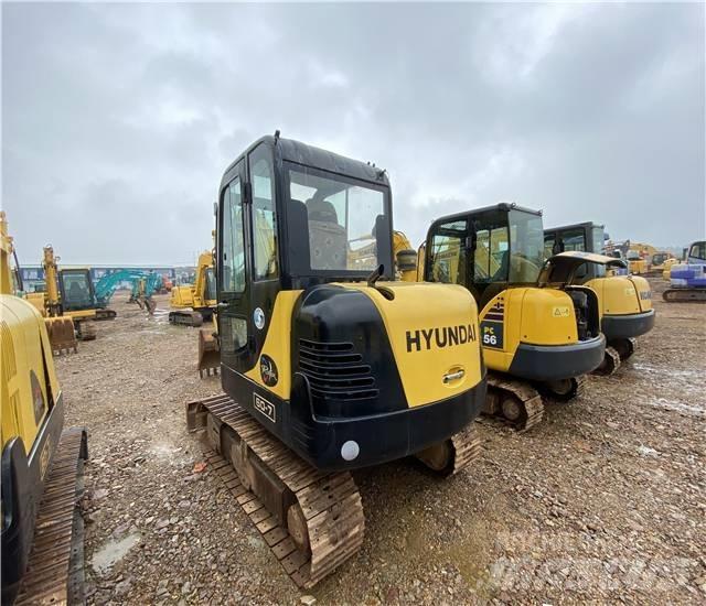 Hyundai R60-7 حفارات زحافة