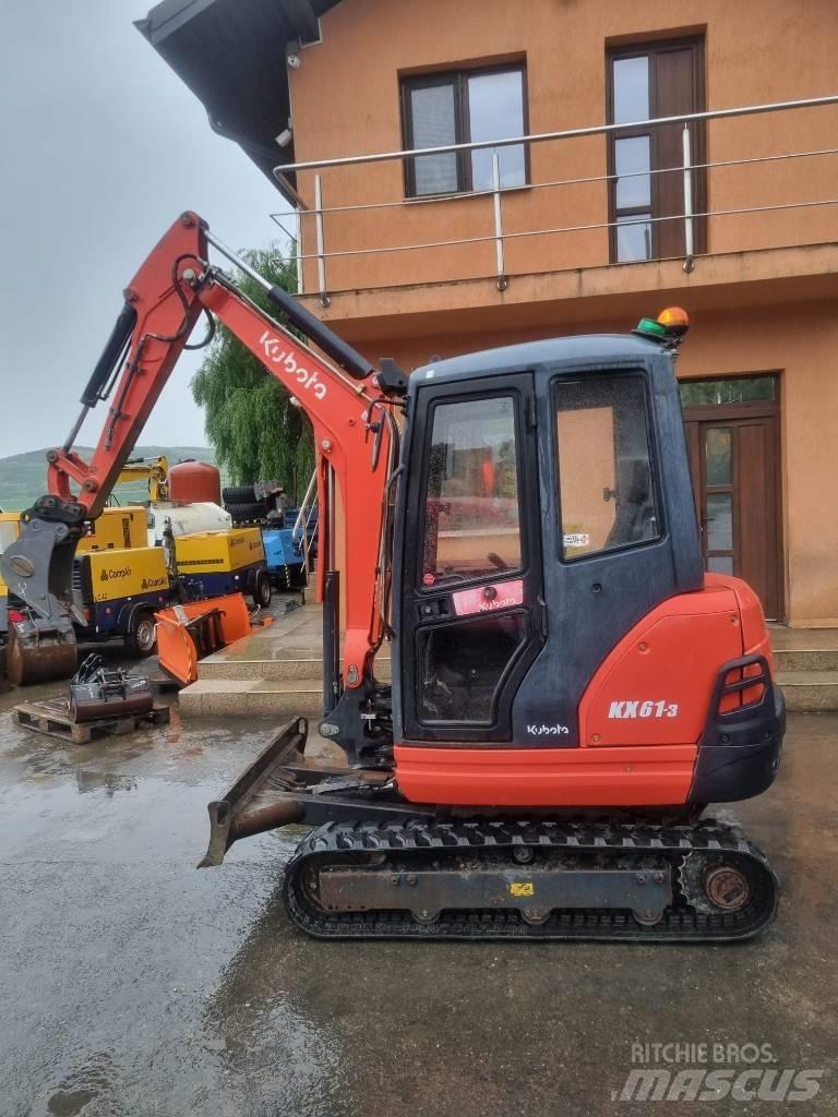 Kubota KX 61 حفارات صغيرة أقل من 7 طن (حفارات صغيرة)