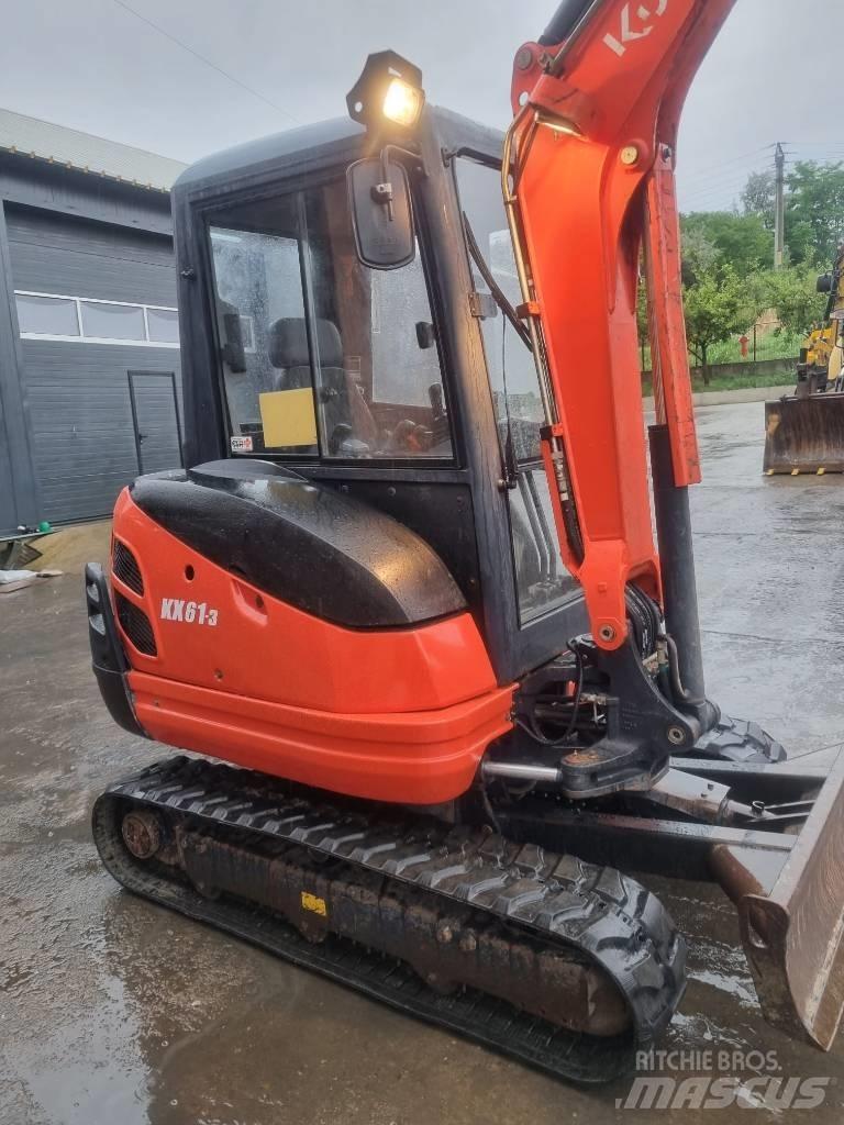 Kubota KX 61 حفارات صغيرة أقل من 7 طن (حفارات صغيرة)