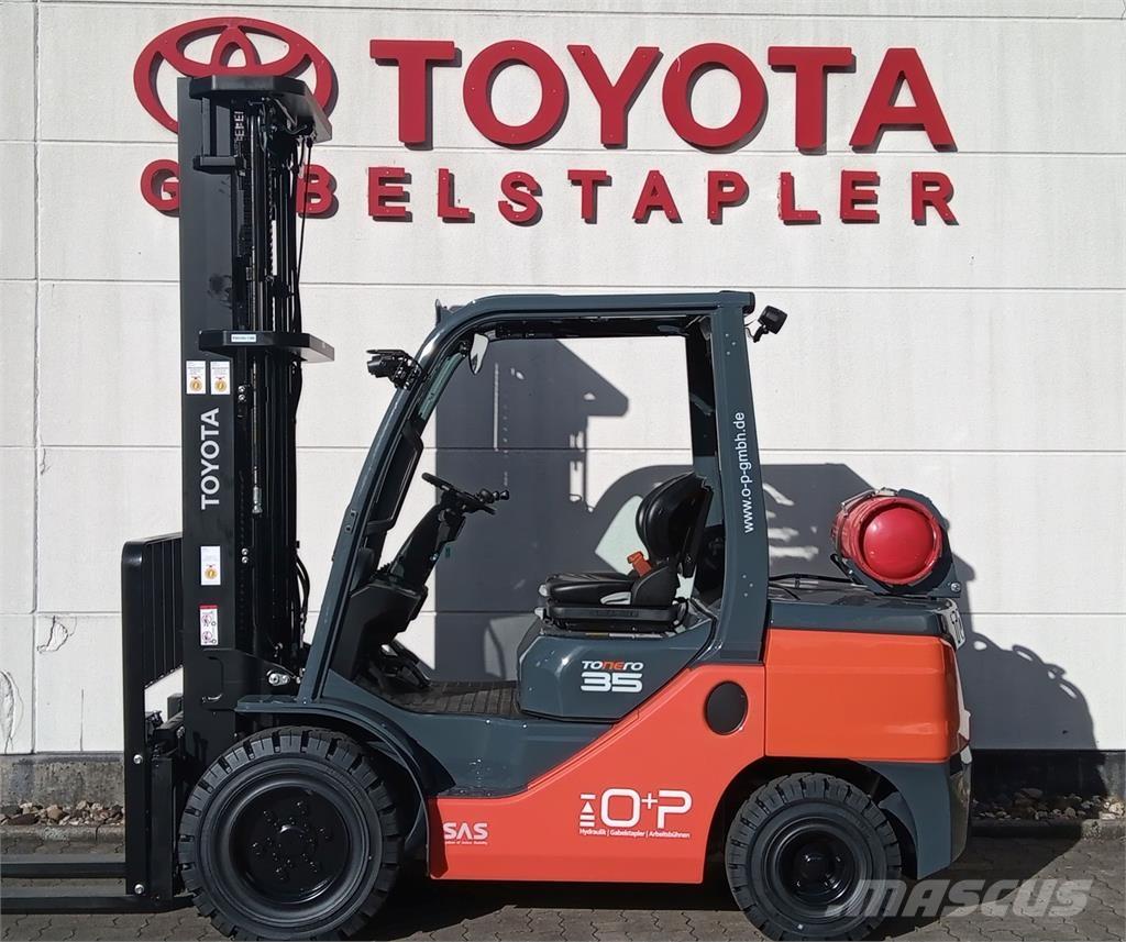 Toyota 02-8FGJF35 شاحنات LPG