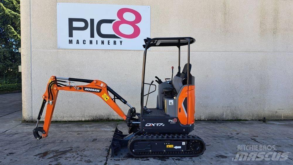 Develon DX 17 Z-7 حفارات صغيرة أقل من 7 طن (حفارات صغيرة)