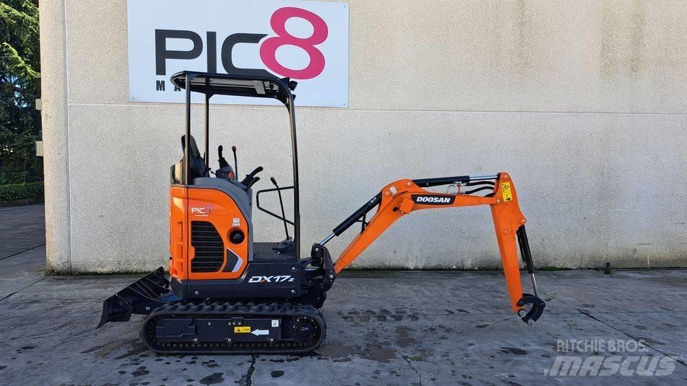 Develon DX 17 Z-7 حفارات صغيرة أقل من 7 طن (حفارات صغيرة)