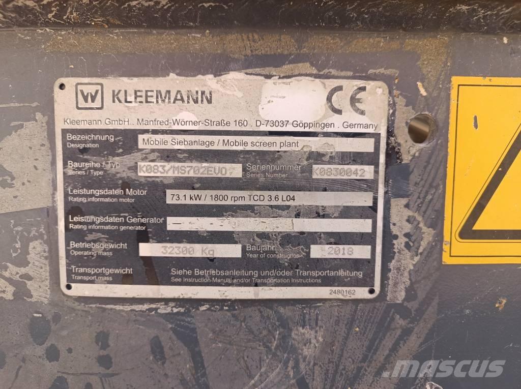 Kleemann MS 702 Evo أجهزة فحص متنقلة