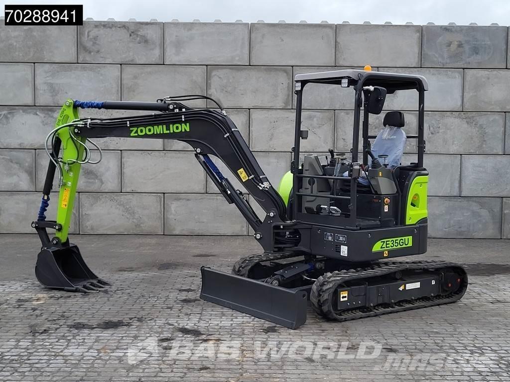 Zoomlion ZE35 GU حفارات صغيرة أقل من 7 طن (حفارات صغيرة)