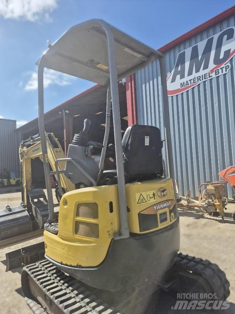 Yanmar Vio 17 U حفارات صغيرة أقل من 7 طن (حفارات صغيرة)