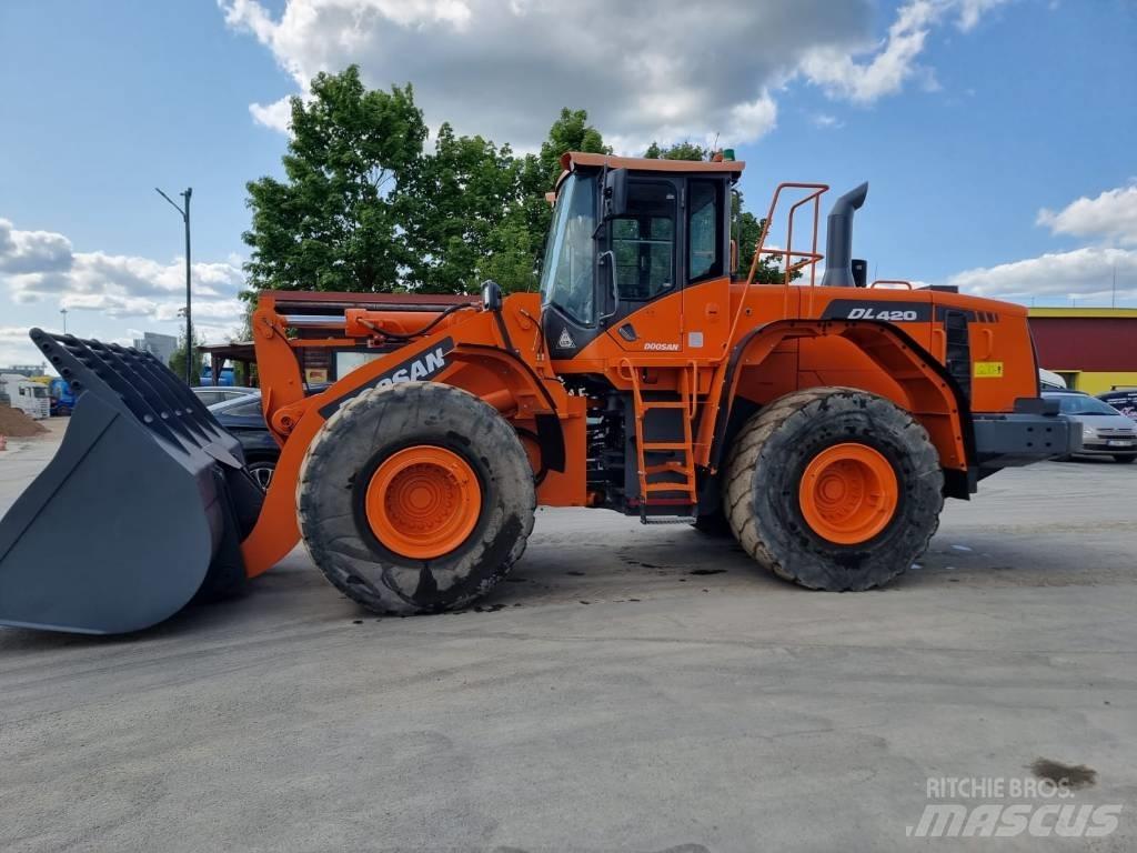 Doosan DL 420-3 لوادر بعجل