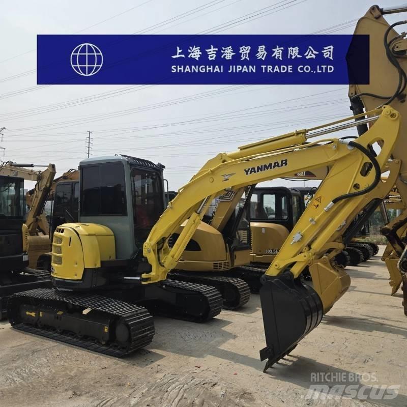 Yanmar Vio 55 حفارات صغيرة أقل من 7 طن (حفارات صغيرة)
