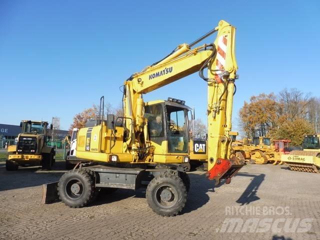 Komatsu PW 140-7 حفارات بعجل