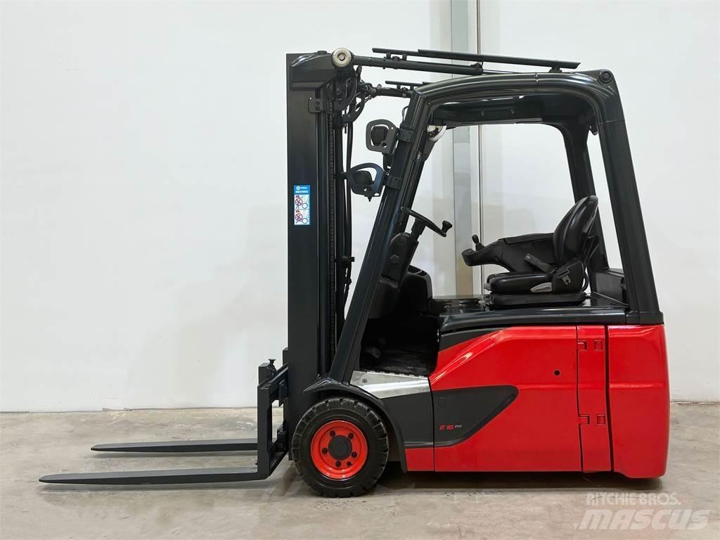 Linde E16 02 شاحنات ذات رافعات شوكية تعمل بالكهرباء