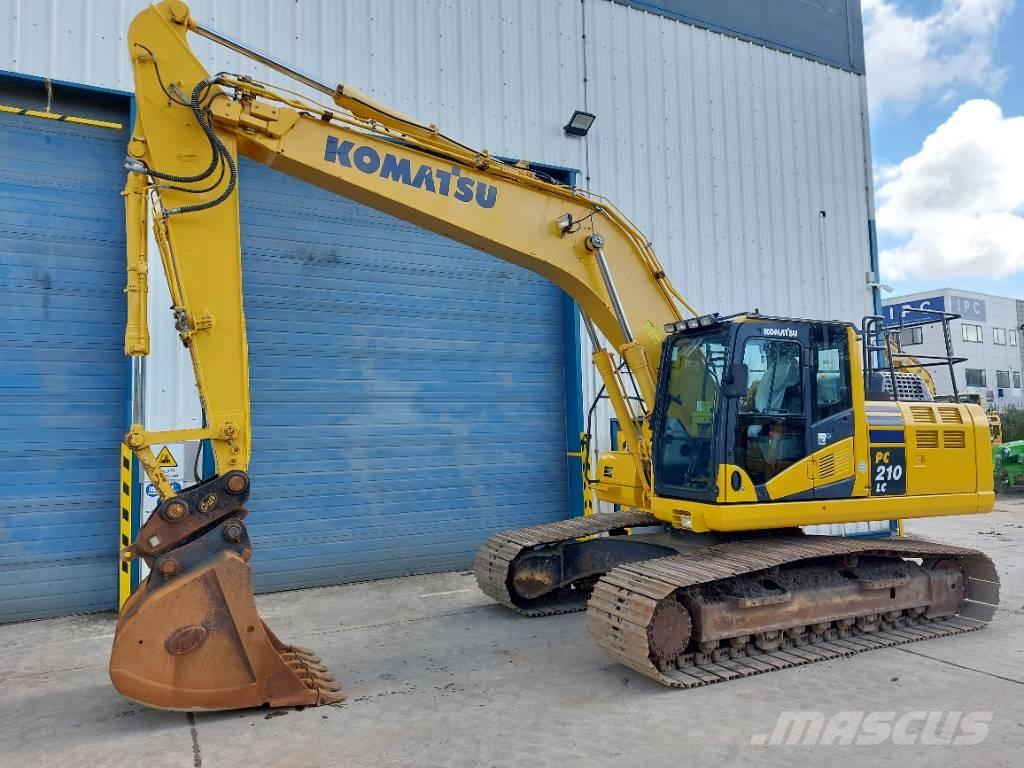 Komatsu PC210LC-10 حفارات زحافة