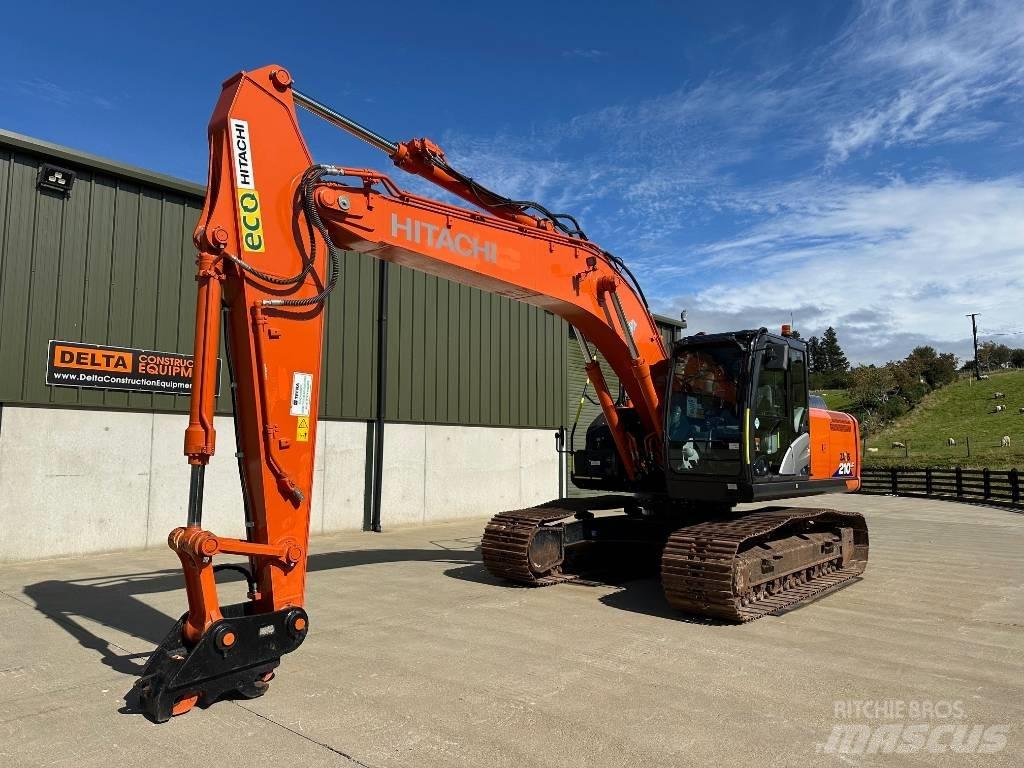 Hitachi ZX 210 LC-6 حفارات زحافة
