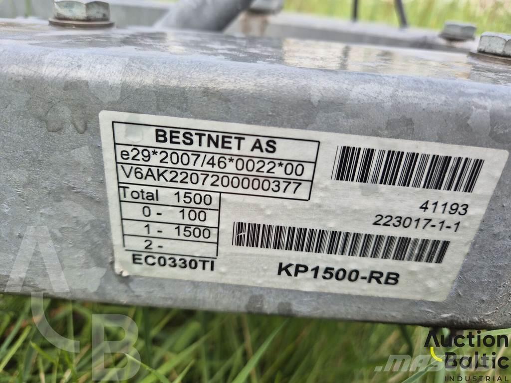  Tiki KP1500-RB نصف مقطورات بباب جانبي