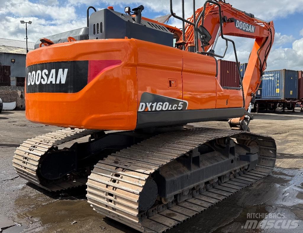 Doosan DX160LC-5 حفارات زحافة