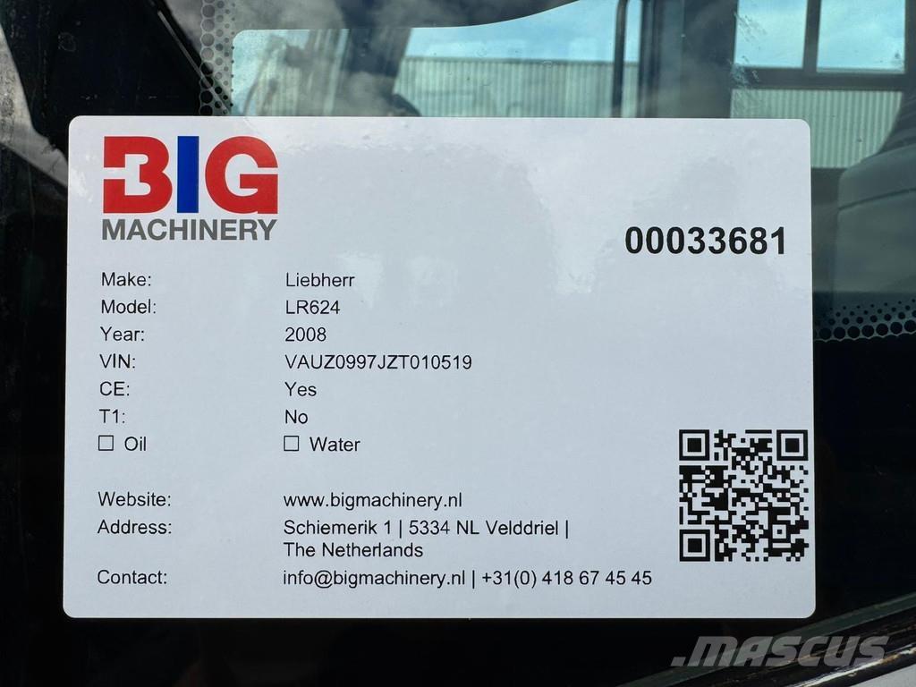 Liebherr LR624 لوادر زحافة